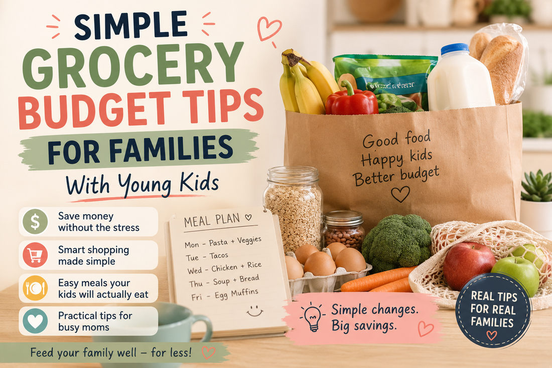 Simple Grocery Budget Tips for Families With Young Kids