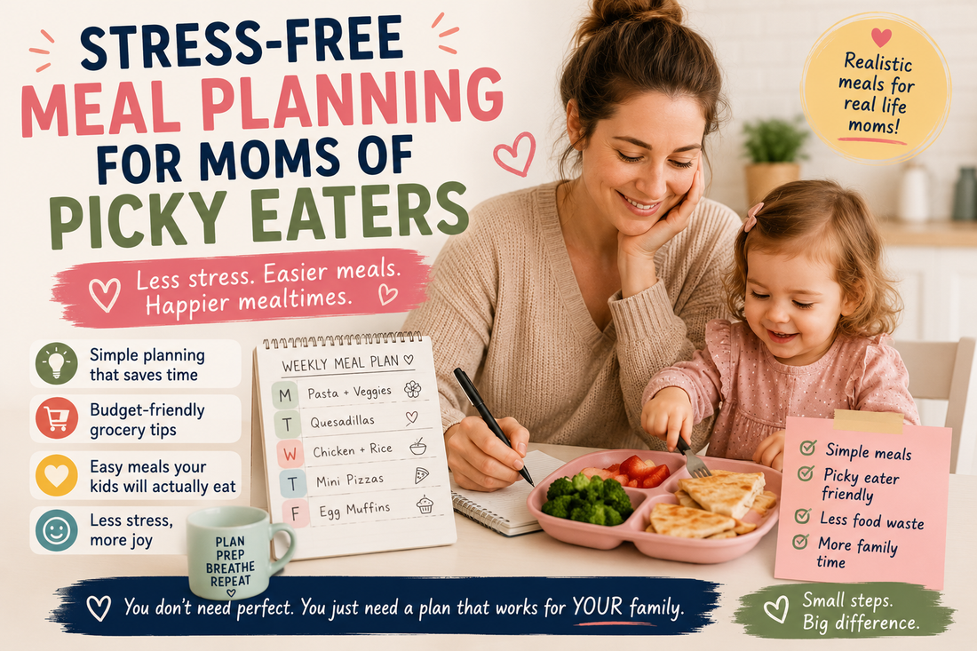 Stress-Free Meal Planning for Moms of Picky Eaters