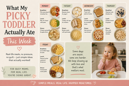 What My Picky Toddler Actually Ate This Week